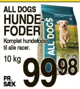 ABC Lavpris All Dogs Hundefoder tilbud