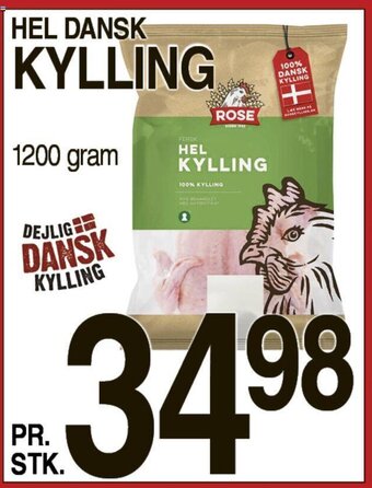 ABC Lavpris Hel Dansk Kylling tilbud