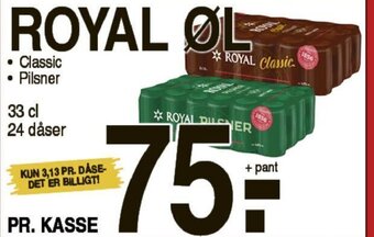 ABC Lavpris Royal Øl tilbud