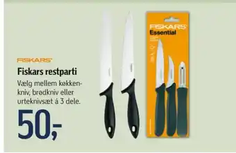 Føtex Fiskars knivsæt tilbud