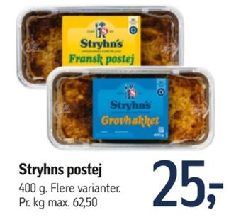 Grovhakket leverpostej