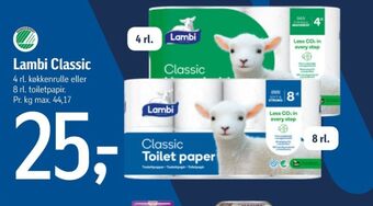 Føtex Classic køkkenrulle tilbud