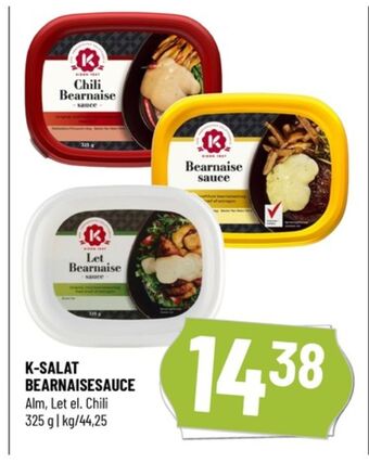 Løvbjerg K-salat sauce flydende tilbud