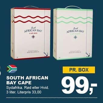 Let-Køb South african bay cape tilbud