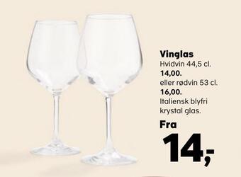 Kvickly Vinglas tilbud