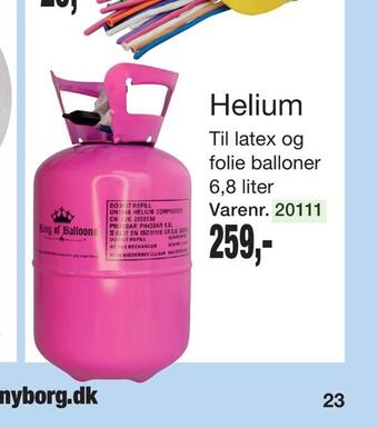 Harald Nyborg Helium tilbud