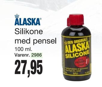 Harald Nyborg Silikone med pensel tilbud