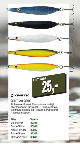 Harald Nyborg Samba slim tilbud