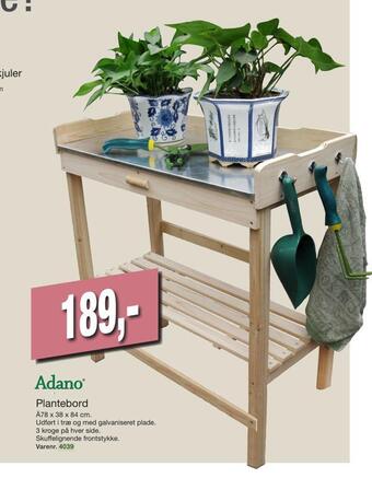 Harald Nyborg Plantebord tilbud