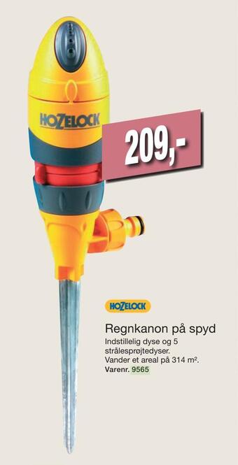 Harald Nyborg Regnkanon på spyd tilbud