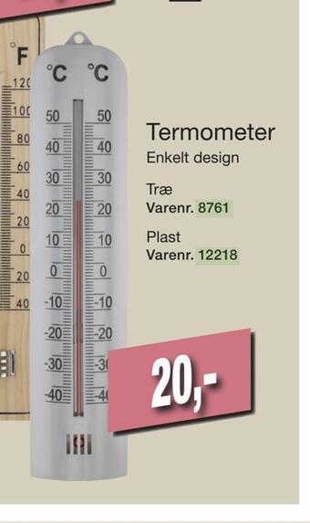 Harald Nyborg Termometer tilbud