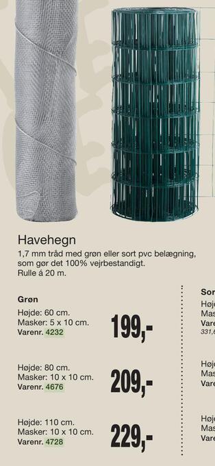Harald Nyborg Havehegn tilbud