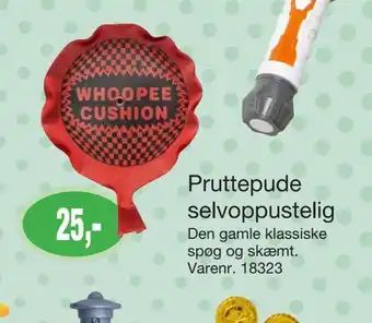 Pruttepude selvoppustelig
