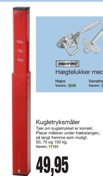 Harald Nyborg Kugletryksmåler tilbud