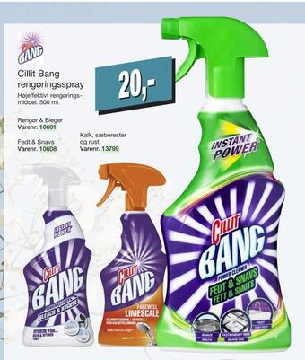 Harald Nyborg Cillit bang rengøringsspray tilbud