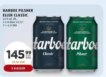 Scandinavian Park Harboe pilsner eller classic tilbud
