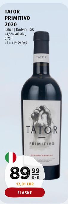 Tator primitivo 2020