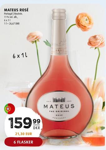 Scandinavian Park Mateus rosé tilbud