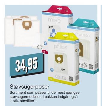 Harald Nyborg Støvsugerposer tilbud