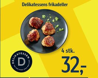 Føtex Delikatessens frikadeller tilbud