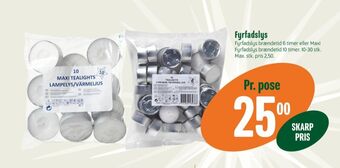 Min Købmand Ukendt fyrfadslys tilbud