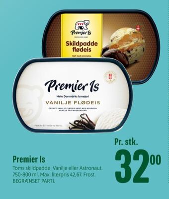 Min Købmand Toms skildpadde is tilbud