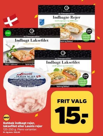 Netto Rahbek indbagt laks tilbud