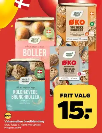 Netto Valsemøllen bolleblanding tilbud