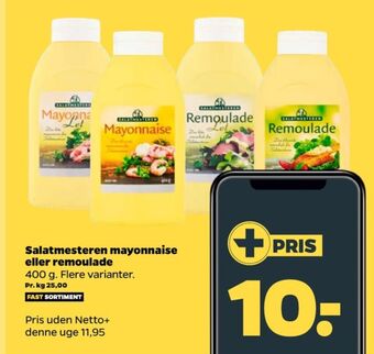 Netto Salatmesteren remoulade tilbud