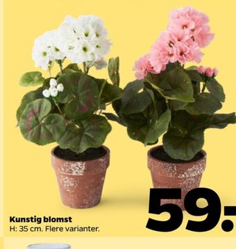 Netto Ukendt kunstige planter tilbud