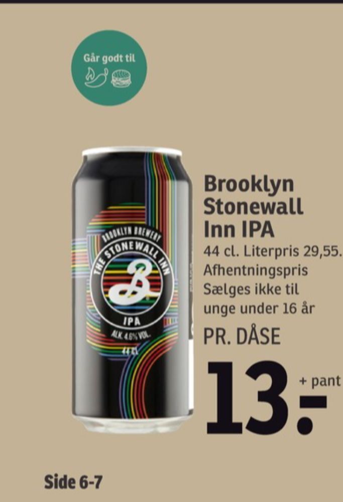 Stonewall inn ipa specialøl tilbud hos SPAR
