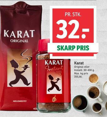 Karat instant kaffe