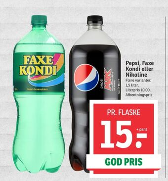 SPAR Pepsi max cola tilbud