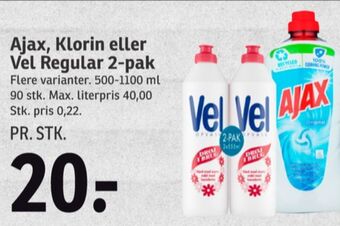 SPAR Vel opvaskemiddel tilbud