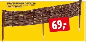 jem & fix Bedafgrænsning flettet pil tilbud