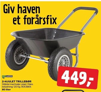 jem & fix 2-hjulet trillebør tilbud