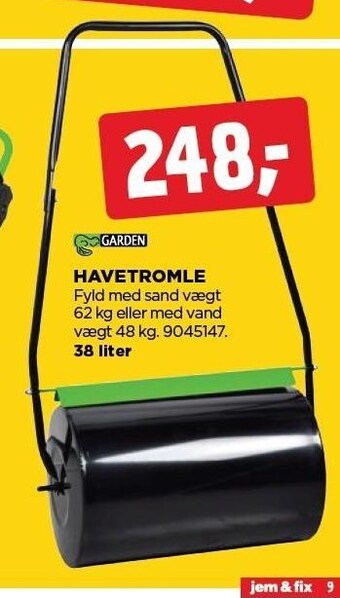 jem & fix Havetromle tilbud
