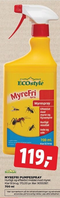 jem & fix Myrefri pumpespray tilbud