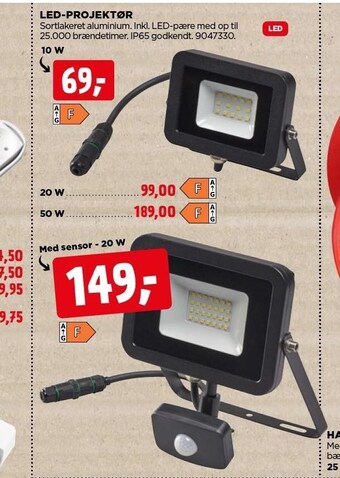 jem & fix Led-projektør tilbud