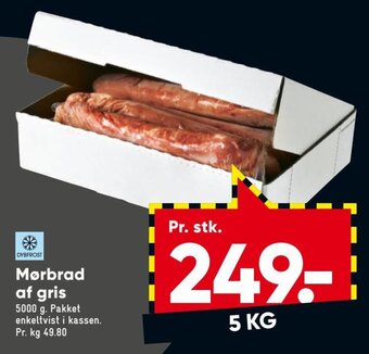 Bilka Mørbrad af Gris tilbud