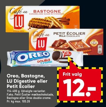 Bilka Oreo, Bastogne, Lu Digestive eller Petit Ecolier tilbud
