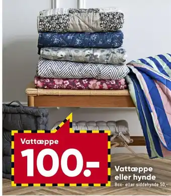Bilka Vattæppe eller Hynde tilbud