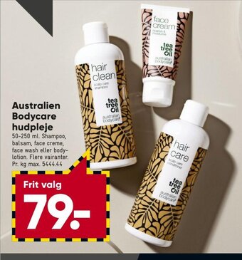 Bilka Australian Bodycare Hudpleje tilbud