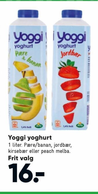 Bilka Yoggi Yoghurt tilbud