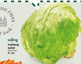 Bilka Iceberg Salat tilbud