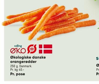 Økologiske Danske Orangerødder
