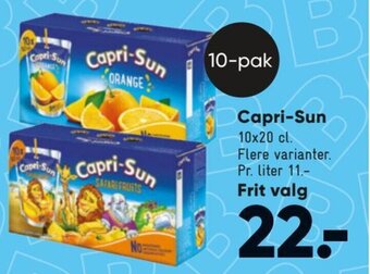 Bilka Capri-Sun tilbud