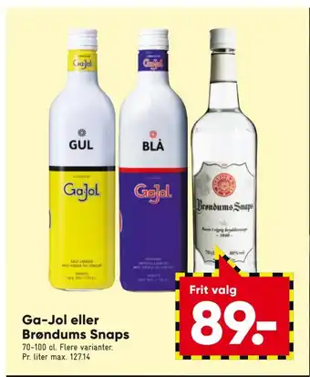 Ga-Jo; eller Brøndums Snaps
