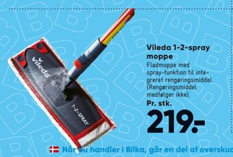 Bilka Vileda 1-2-spray Moppe tilbud