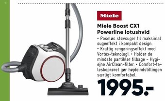 Bilka Miele Boost CX1 Powerline Lotushvid tilbud